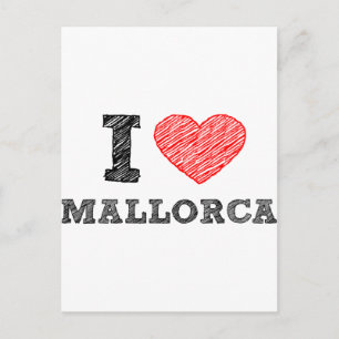 Jag älskar Palma de Mallorca Vykort