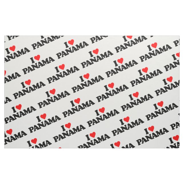 JAG ÄLSKAR PANAMA TYG (Fat Quarter)