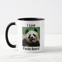 Jag älskar Panda Björnar