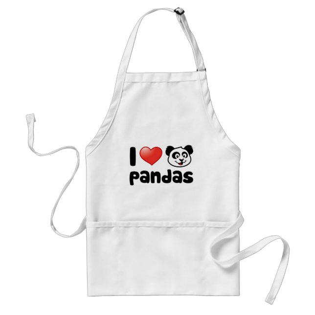 Jag älskar Pandas Förkläde (Framsidan)