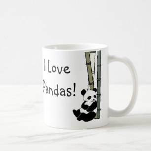Jag älskar Pandas Kaffemugg
