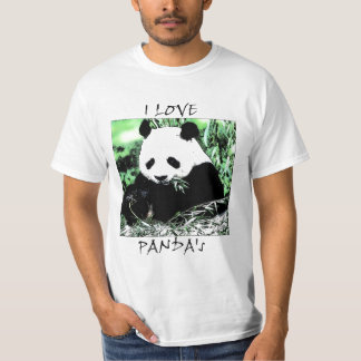 jag älskar pandas tee