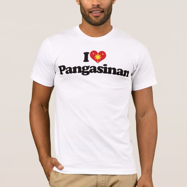Jag älskar Pangasinan Tee (Framsida)