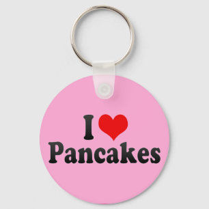 Jag älskar pannkakor nyckelring
