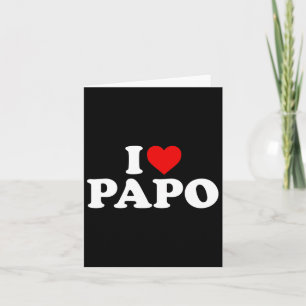Jag älskar Papo Kort