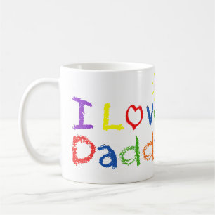 Jag älskar pappa kaffemugg