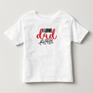 Jag älskar pappa t shirt