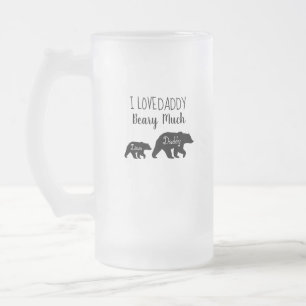 Jag älskar pappan Beary mycket mugg