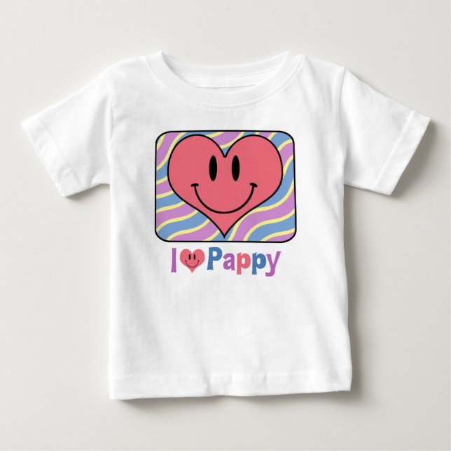 Jag älskar Pappy Tee (Framsida)
