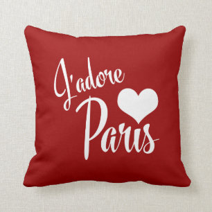 Jag älskar Paris - J'adore Paris! Kudde