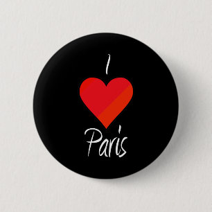 Jag älskar Paris Knapp