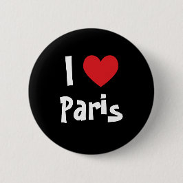 Jag älskar Paris Knapp