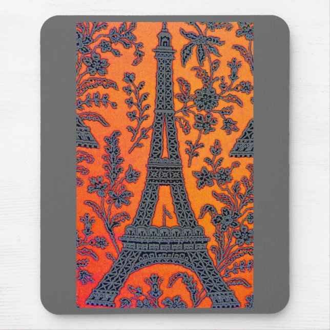 Jag älskar Paris Mousepad Musmatta (Framsidan)