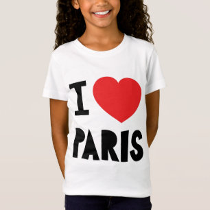 Jag älskar Paris Tee Shirt