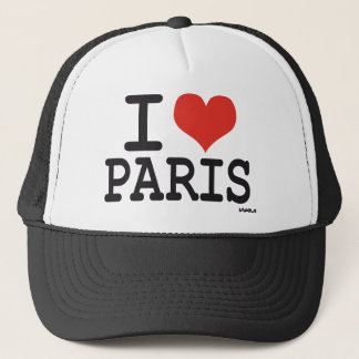 Jag älskar Paris Truckerkeps
