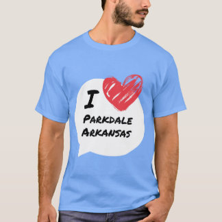 Jag älskar Parkdale Arkansas Oversized T Shirt