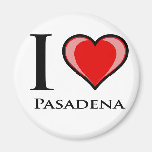 Jag älskar Pasadena Magnet