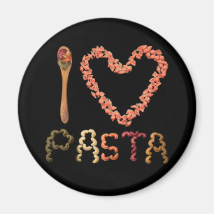 Jag älskar pasta magnet