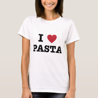 Jag älskar pasta t-shirt