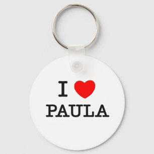 Jag älskar Paula Nyckelring