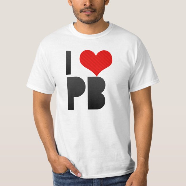 Jag älskar PB T-shirt (Framsida)