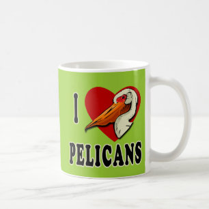 Jag älskar pelikanT-tröja, ungedräkt Kaffemugg