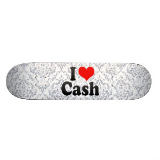 Jag älskar pengarar mini skateboard bräda 18,7 cm