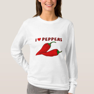 Jag älskar peppar t-shirt