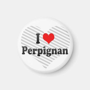 Jag älskar Perpignan, frankrike Magnet