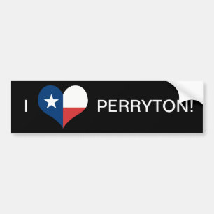 JAG ÄLSKAR PERRYTON! BILDEKAL