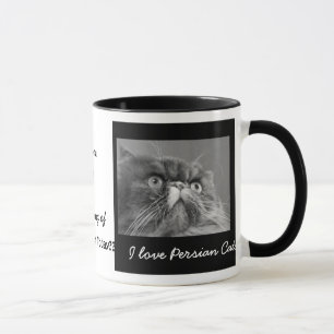 Jag älskar perserkattmuggen! mugg