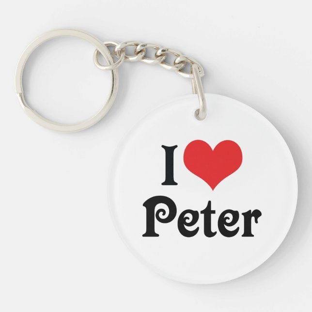 Jag älskar Peter (Framsidan)