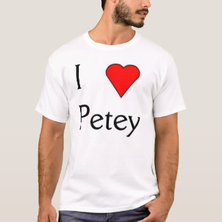 Jag älskar Petey T-shirt