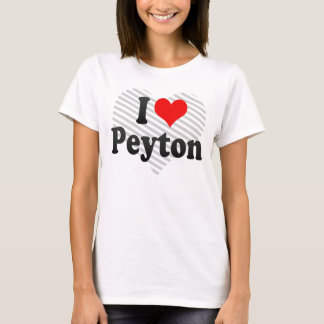 Jag älskar Peyton T-shirt