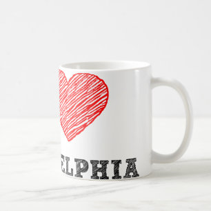 Jag älskar Philadelphia Kaffemugg