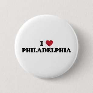 Jag älskar Philadelphia Pennsylvania Knapp