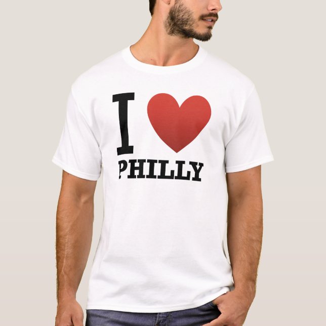 Jag älskar Philly Tee (Framsida)