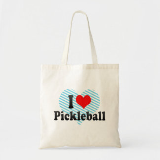 Jag älskar Pickleball Tygkasse