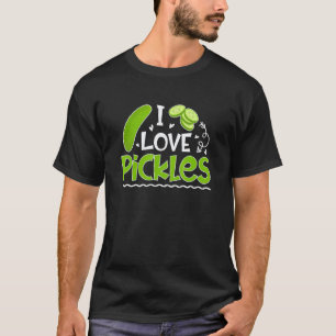 Jag älskar Pickles Gurka  Diet Coach Vegan Dietist T Shirt