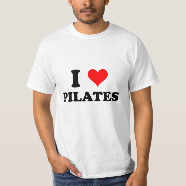 Jag älskar Pilates Tröja (Framsida)