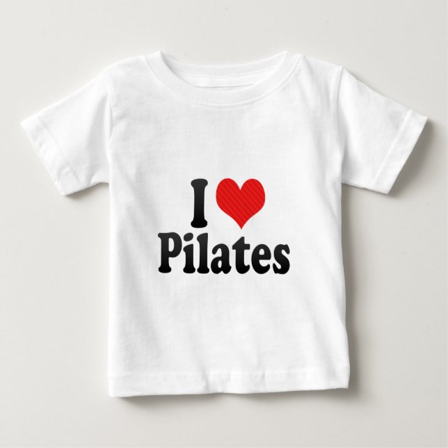 Jag älskar Pilates Tröja (Framsida)