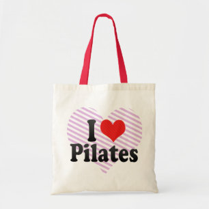 Jag älskar Pilates Tygkasse