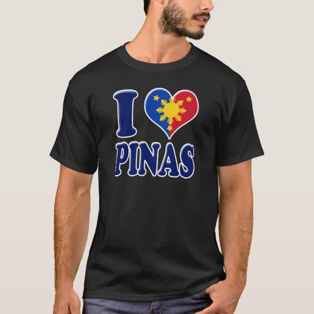 Jag älskar Pinas T-shirt (Framsida)