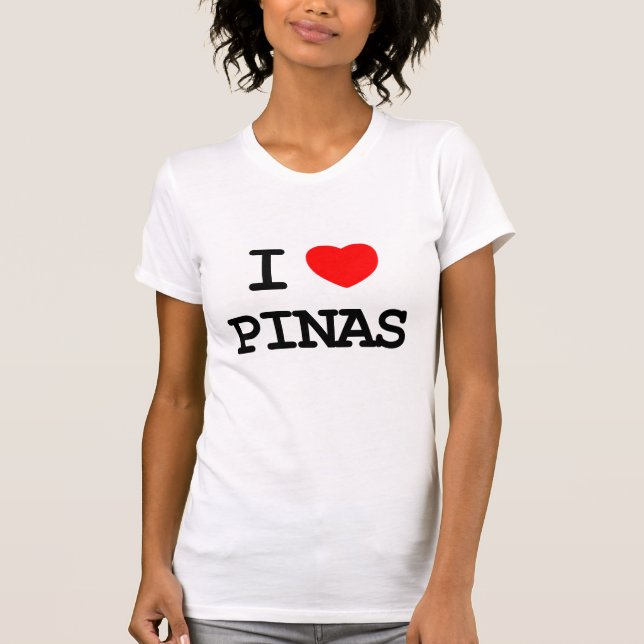 Jag älskar pinas t-shirt (Framsida)