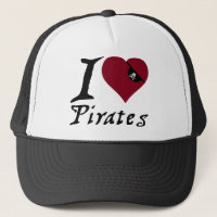 Jag älskar pirater (för hjärta)