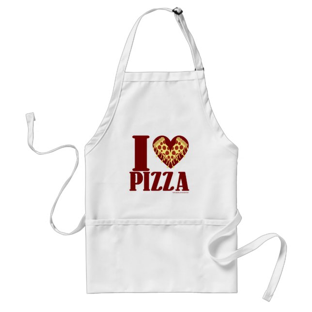 Jag älskar Pizza Förkläde (Framsidan)