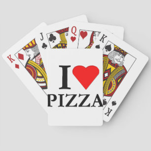 Jag älskar pizza kortlek