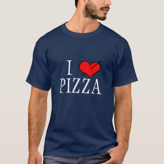Jag älskar Pizza T-shirt
