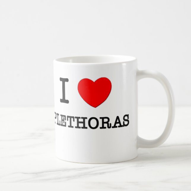 Jag älskar Plethoras Kaffemugg (Höger)