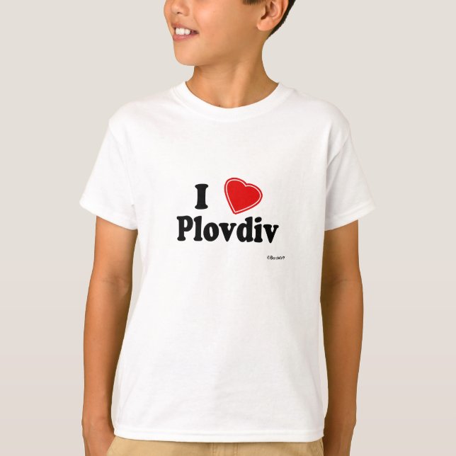 Jag älskar Plovdiv Tröja (Framsida)